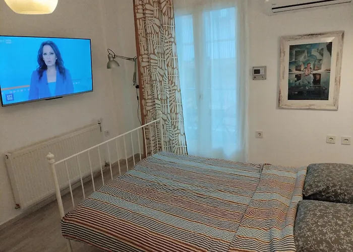 Center Apartment-sleeps5-balcony-live Neighborhood Lejlighed Thessaloníki